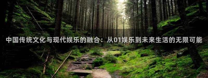 银河官网平台：中国传统文化与现代娱乐的融合：从01娱乐到未来生活的无限可能